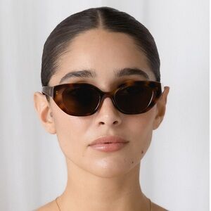 Velvet Canyon Tortoise Shell Cat-Eye Sunglasses
